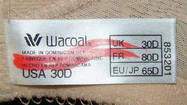 NWOT Wacoal 34D Lace Finesse Contour Bra 853201 Beige 113943