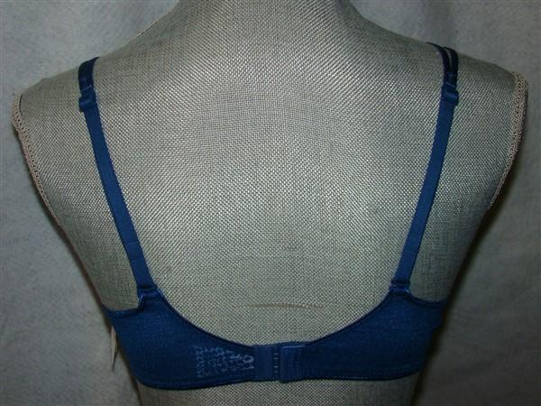 NWT Calvin Klein 34D Naked Touch Full Coverage T-Shirt Bra QF1207 Blue 113951