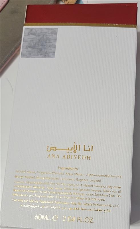 Rouge Lattafa Eau De Parfum Spray in the Box 2.04FL OZ