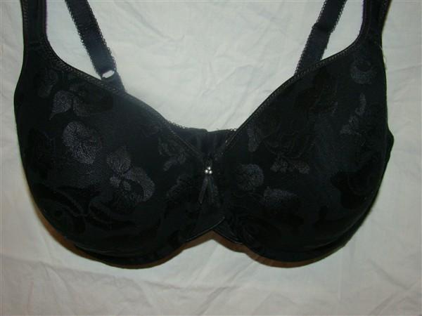 NWOT Wacoal 40DD Awareness Black Underwire Bra 853167 Free Shipping 113964