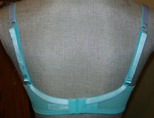 NWT Jezebel 34D Ideal Unpadded Demi Underwire Bra 10123 Aqua 113975