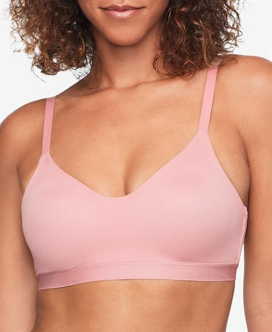 NWOT Warner S No Side Effect WireFree Backsmooth Bra RA2231A Pink 113978