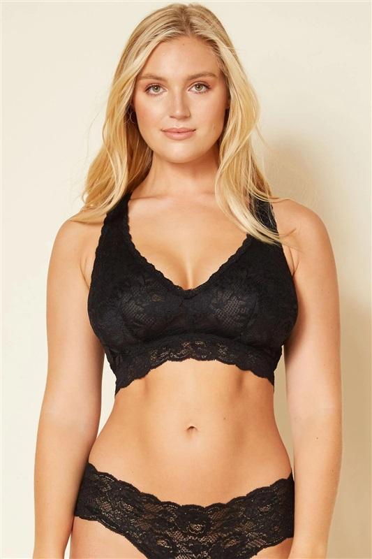 NWOT Cosabella S Never Say Never Racie Racerback Bra NEV1351 Black 113979