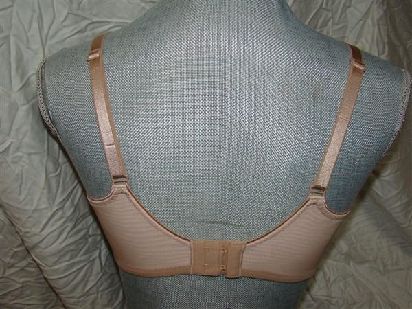 NWT Chantelle 38DDDD Parisian Multi-Part Plunge Underwire Bra 1471 Beige 114137