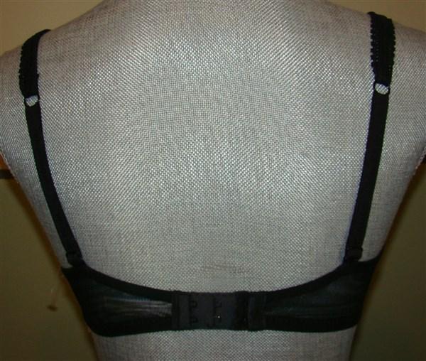 NWT On Gossamer 32DD Mesh Bra Black Contour Mesh T-Shirt Bra 13355 114164