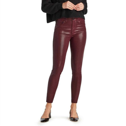 NWT Sam Edelman 8/29 Stiletto High Rise Ankle Skinny Coated Jeans 114205
