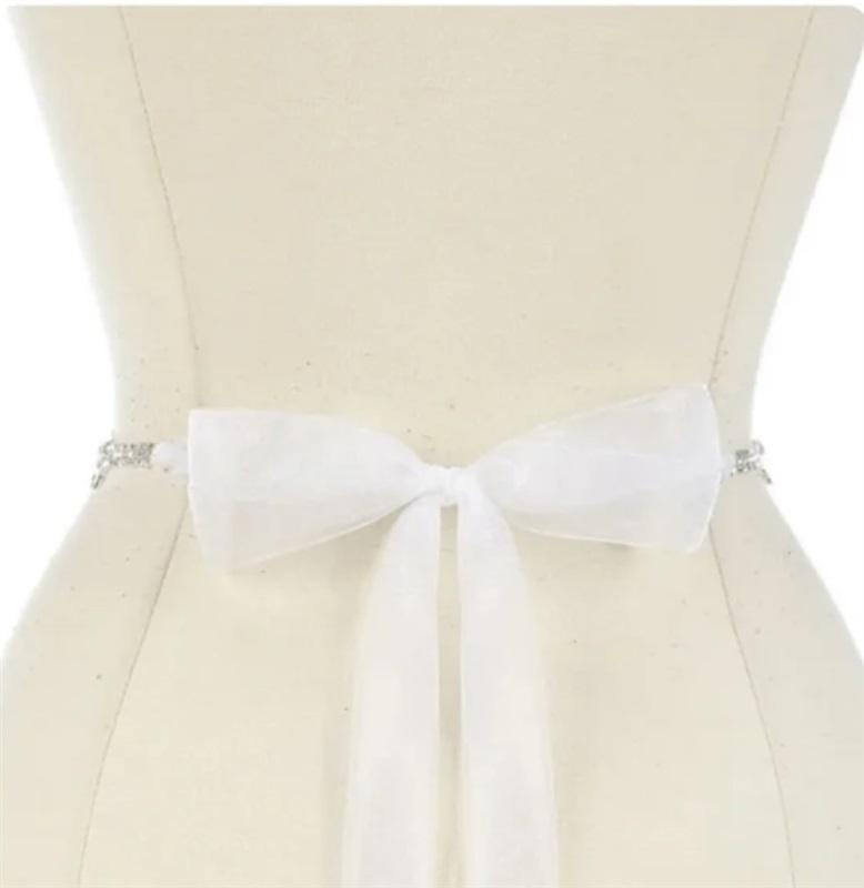 NWT Borrowed & Blue Laurel Leaf Rhinestone Brides Belt 114268