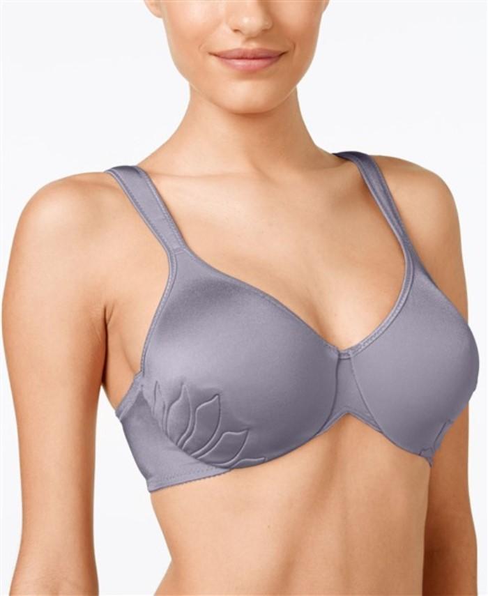 NWOT Bali 38D Live It Up Underwire Bra 3353 Purple Petal Boost 114404