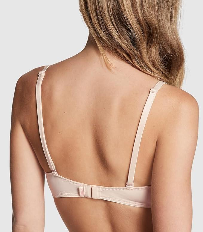 NWT Victoria's Secret 36C Pink T Shirt Wear Everywhere Bra Beige 114512