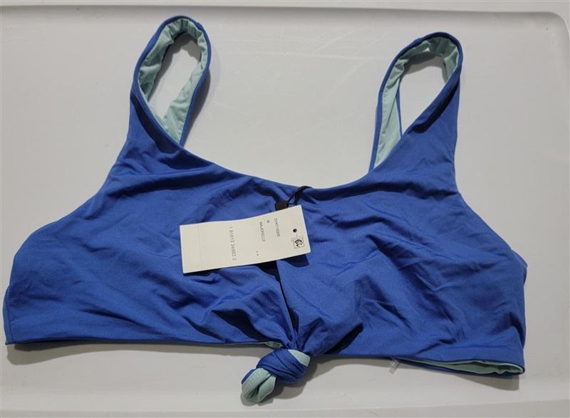 NWT Dolce Vita Shell-Ful Day XS Scoop-Neck Halter Bikini Swim Top #101698