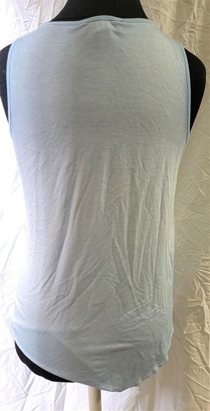 NWOT Karen Kane S Layered Asymmetric Tank Top Ombre Blue 114776