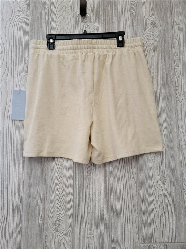 NWT Calme M Cozy Pull On Shorts Gray 114849