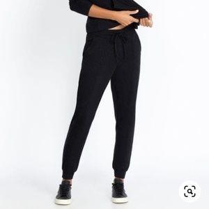 NWOT Calme L Mira White Drawstring Lounge Jogger 114929