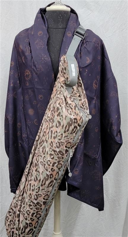 NWT Calme Astrology Print Yoga Towel+ Bag 40x70 114955