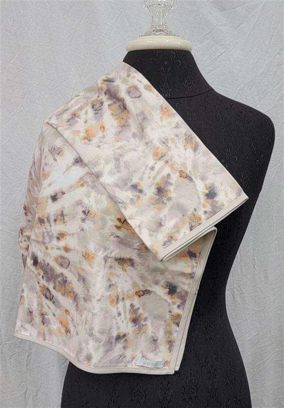 NWT Calme Tie Dye & Cheetah Print Yoga Towel+ Bag 40x70 114962