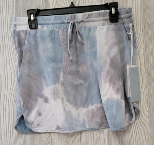 NWOT Calme S Commuter Short Skirt Tye Dye Blue 115105