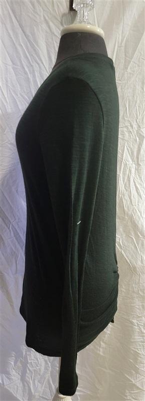 NWOT Michael Stars OS Bow Back Tunic Top Forest Green 115134