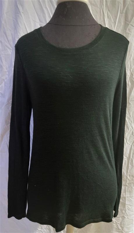 NWOT Michael Stars OS Bow Back Tunic Top Forest Green 115134