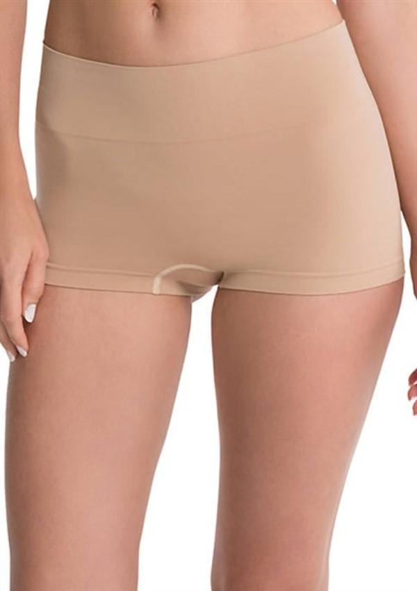 NWOT SPANX L Everyday Shaping Seamless Boyshort Panty SS0915 Beige 115191