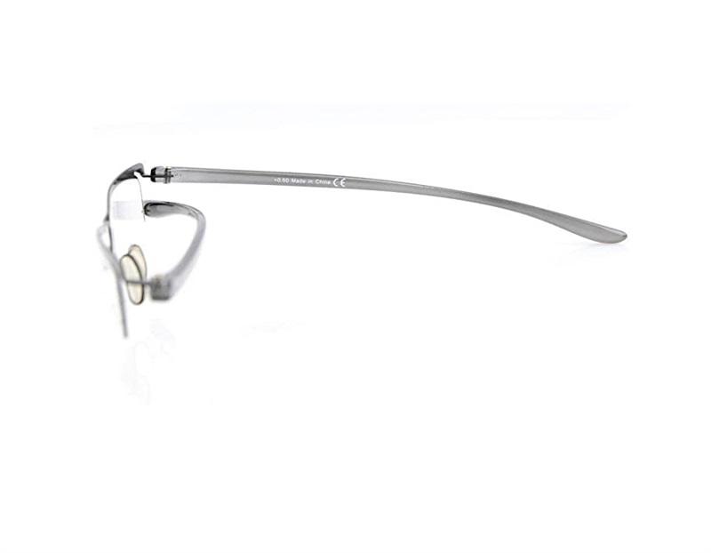 NWT EyeKepper Half Rim Reading Glasses Black Unisex 3.5 115233
