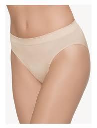 NWT Wacoal SM B Smooth Hi Cut Brief Panty 834175 Beige 115247