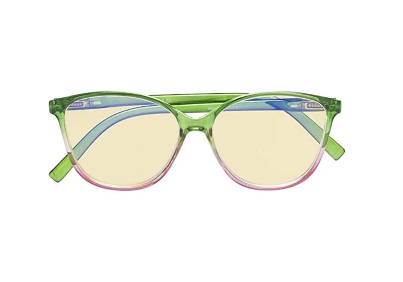 CessBlu 1.5 Green Pink Blue Light Reading Glasses 115254