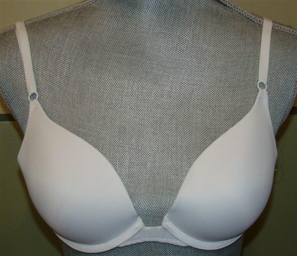NWOT Maidenform 36B White One Fabulous Fit Embellished Push Up Bra 7180 115289