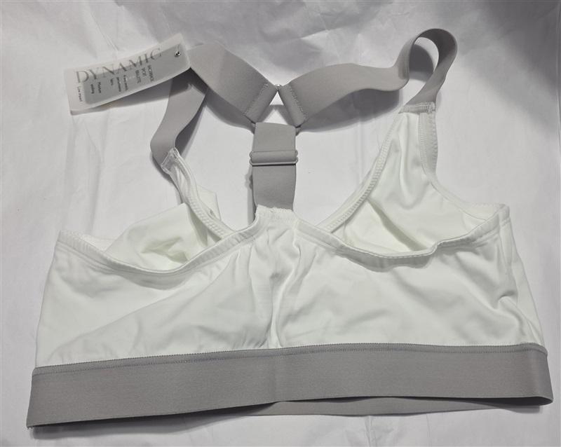 NWT Natori S NATORI RACERBACK SPORTS BRALETTE 755245 White 115360