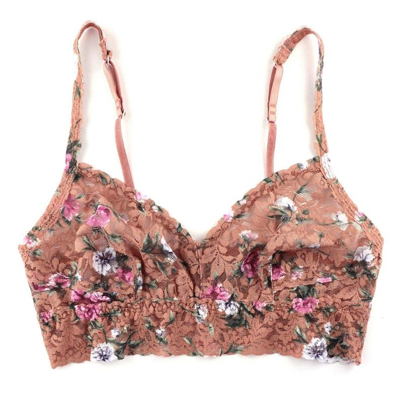 NWOT Hanky Panky XS Bralette Bra 'Retro' Floral 115396