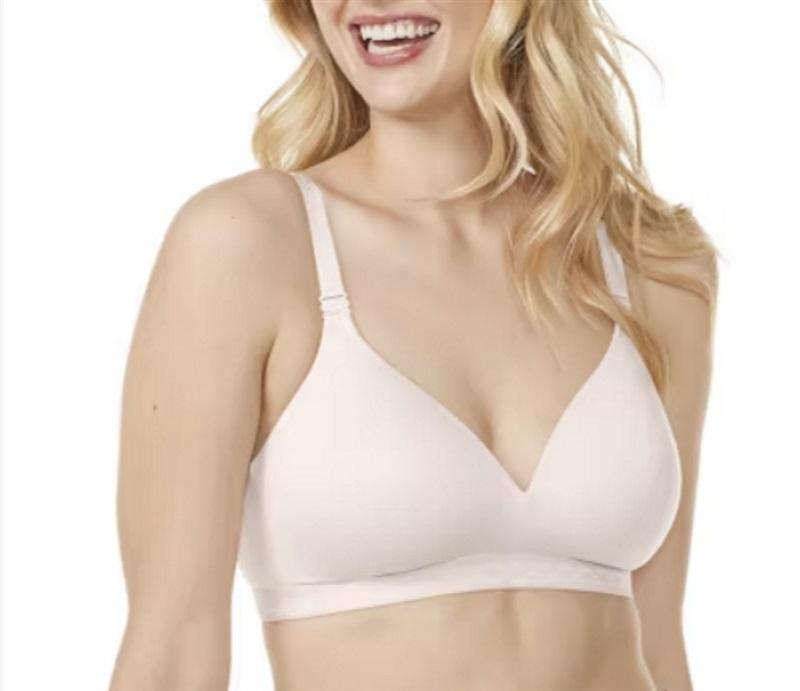 NWT Olga Cloud 9 Wireless 40D Convertible Contour Bra GM5461A Pink 115404