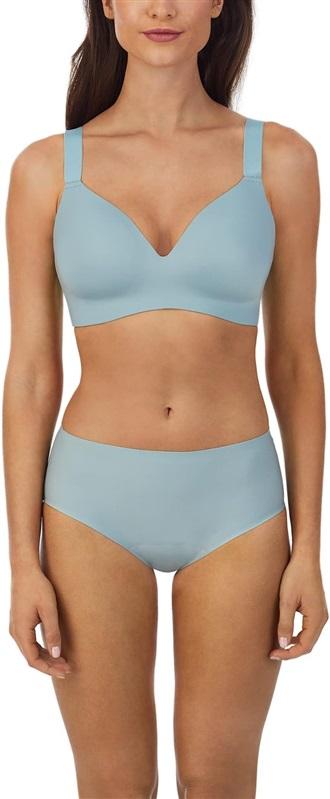 NWT Le Mystere 32G Smooth Shape 360 Smoother Wireless Bra 7719 Misty 115428