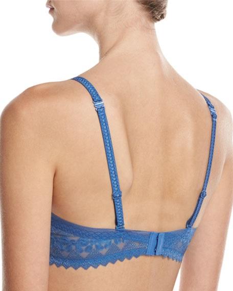 NWT Wacoal 36DD Purity Convertible Spacer Contour Bra Blue 115431