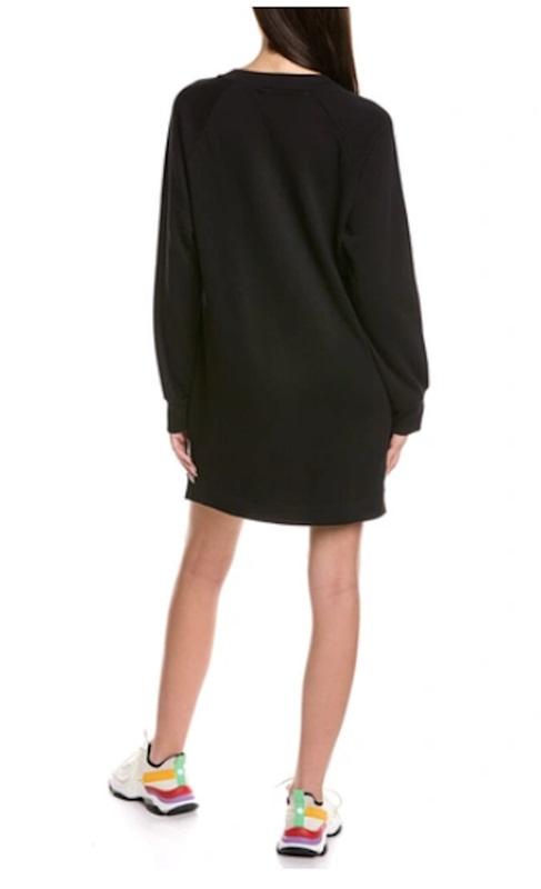 NWOT Michael Stars M Lolly Sweat Shirt Dress Dark Navy 115466