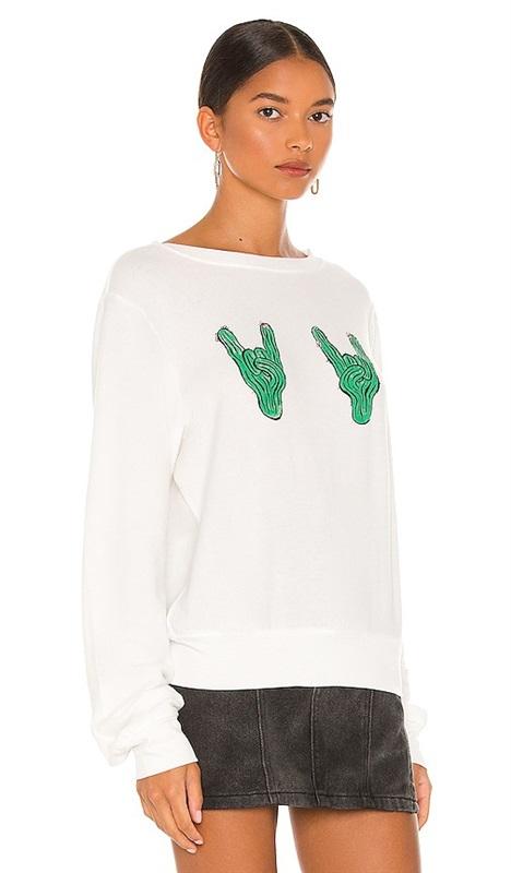 NWT Wildfox M Rock on Saguaro Cactus BBJ Sweatshirt 115501