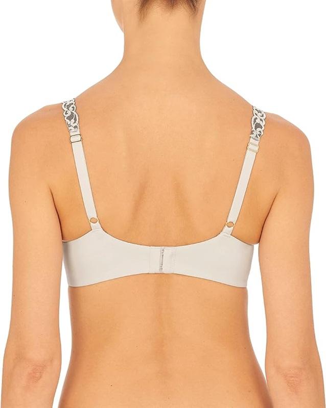 NWOT Natori 34C Luxe Contour Underwire Bra 732080 Gray 115514