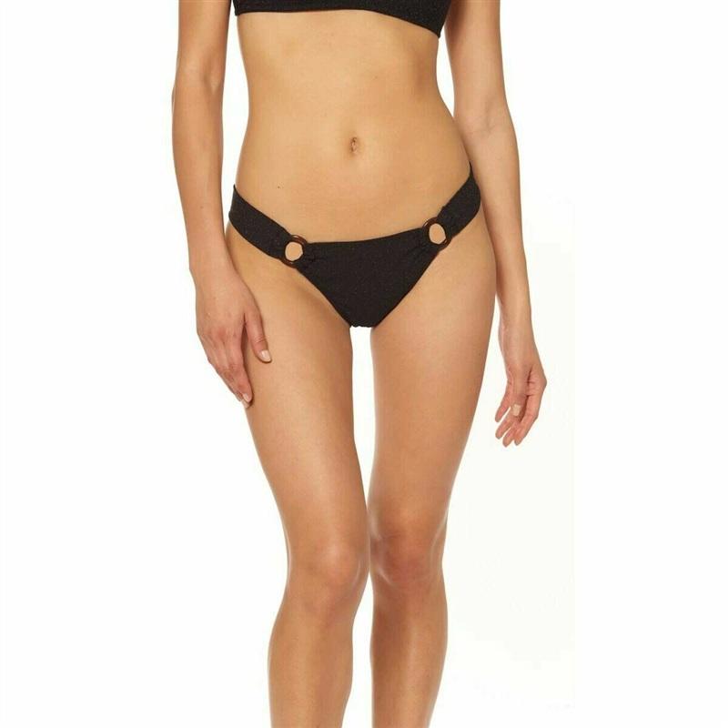 NWT Jessica Simpson M Shining Star O Ring Bikini Swim Bottoms 115618