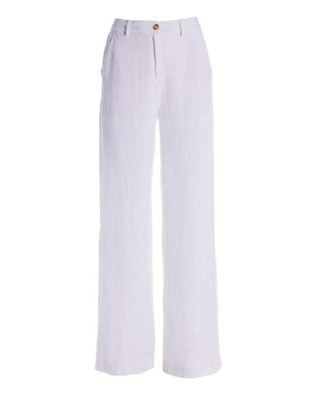 NWT Chico's 8T Chino Pocket Seamed Pants White 115641