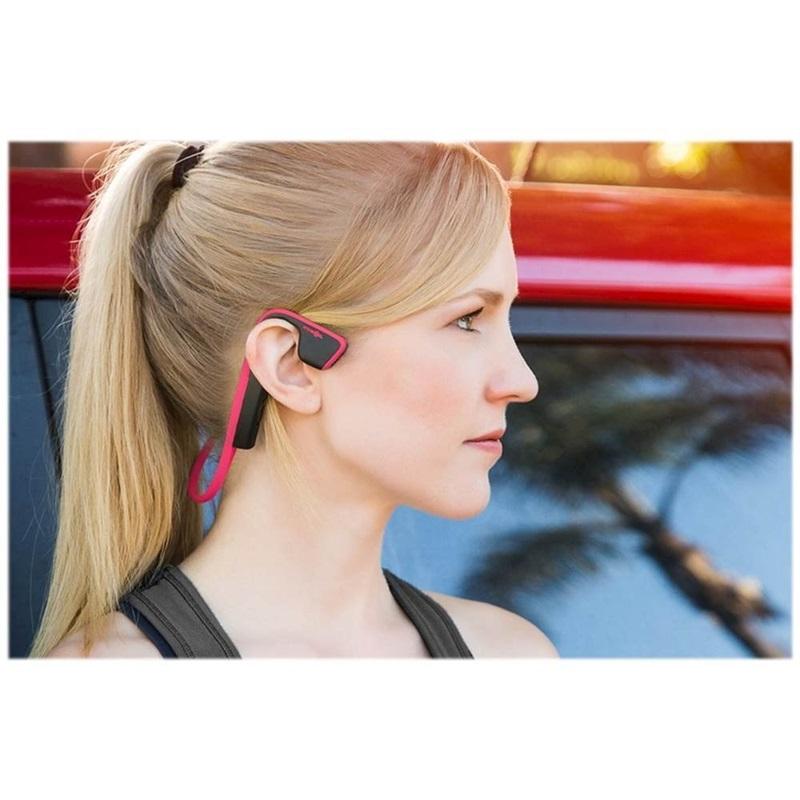 NWT AfterShokz Titanium Wireless Bone Conduction Open-Ear Headphones pink 115651
