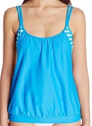 NWT Next 36B/C Feeling Fine Double Up Surplice Tankini Swim Top 115686