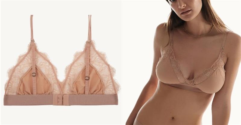 NWT Free People Love Stories Lace Delicate triangle bralette 115698