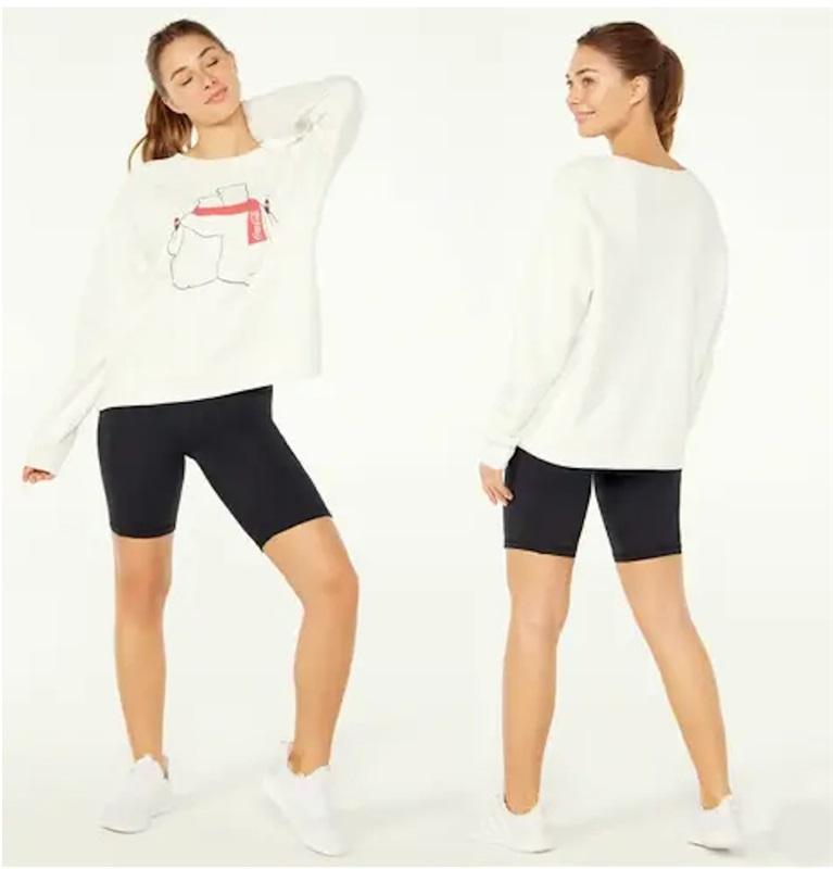 NWT Wildfox M Coca-Cola Polar Bear Friends Sweatshirt 115754
