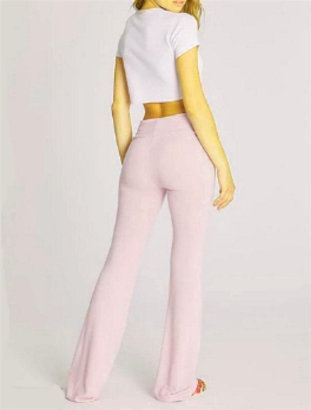 NWT Wildfox L Tennis Club Fleece Lounge Drawstring Pants Pink Salt 115759