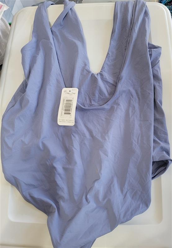 NWT Dippin' Daisy's 1X Shoulder Tie Yellow 1PC Swimsuit 115774