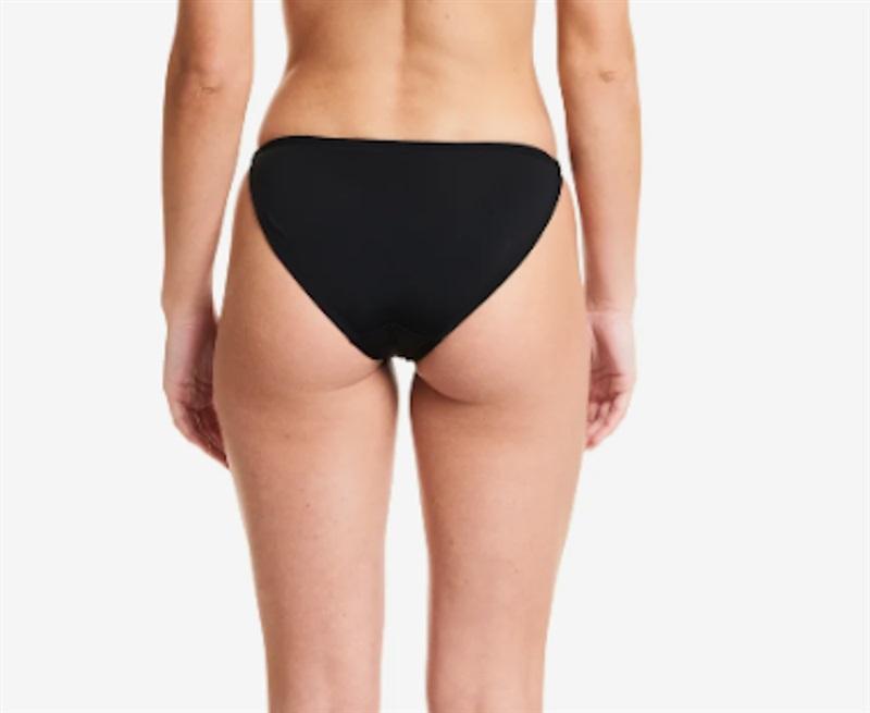 NWOT Beth Richards M Linx Black Chain side Bikini Swim Bottom 115779