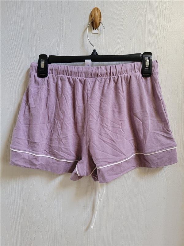 NWT Cosabella LG Purple Bella Short Sleeve Top & Boxer Shorts Pajama Set 115807
