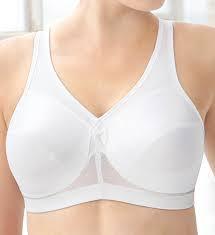 NWOT 44C Glamorise Magic Lift Active Support Bra 1005 White 115817