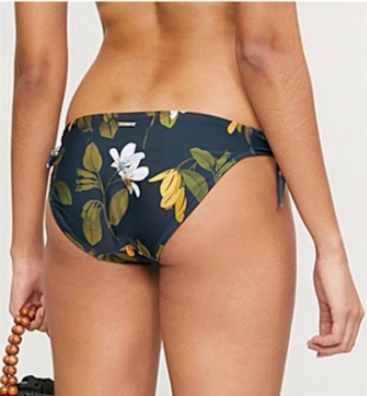 NWOT Ted Baker 4 Sahraa Savanna Knotted Bikini Bottom 115857