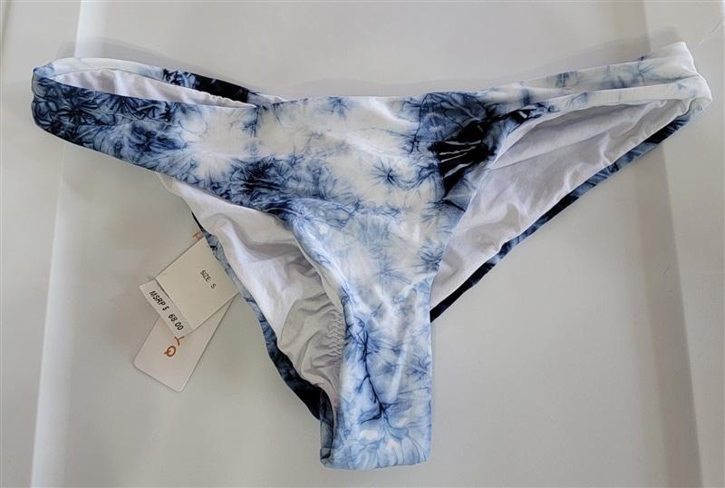 NWT Pilyq PQ S Tie Dye Basic Ruched Teeny Bottom 115858