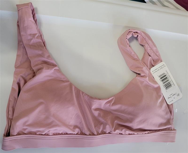NWT Anthropologie Dippin' Daisy's M Orchid Festival Scoop Bikini Top 115877