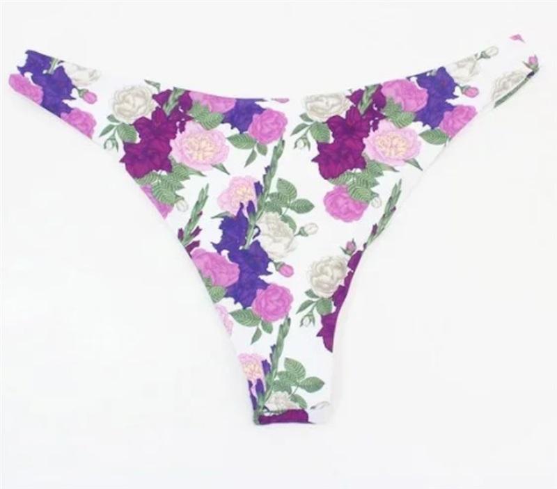 NWT Dippin' Daisy's XL Nocturnal Iris Floral Bikini Bottom 115921